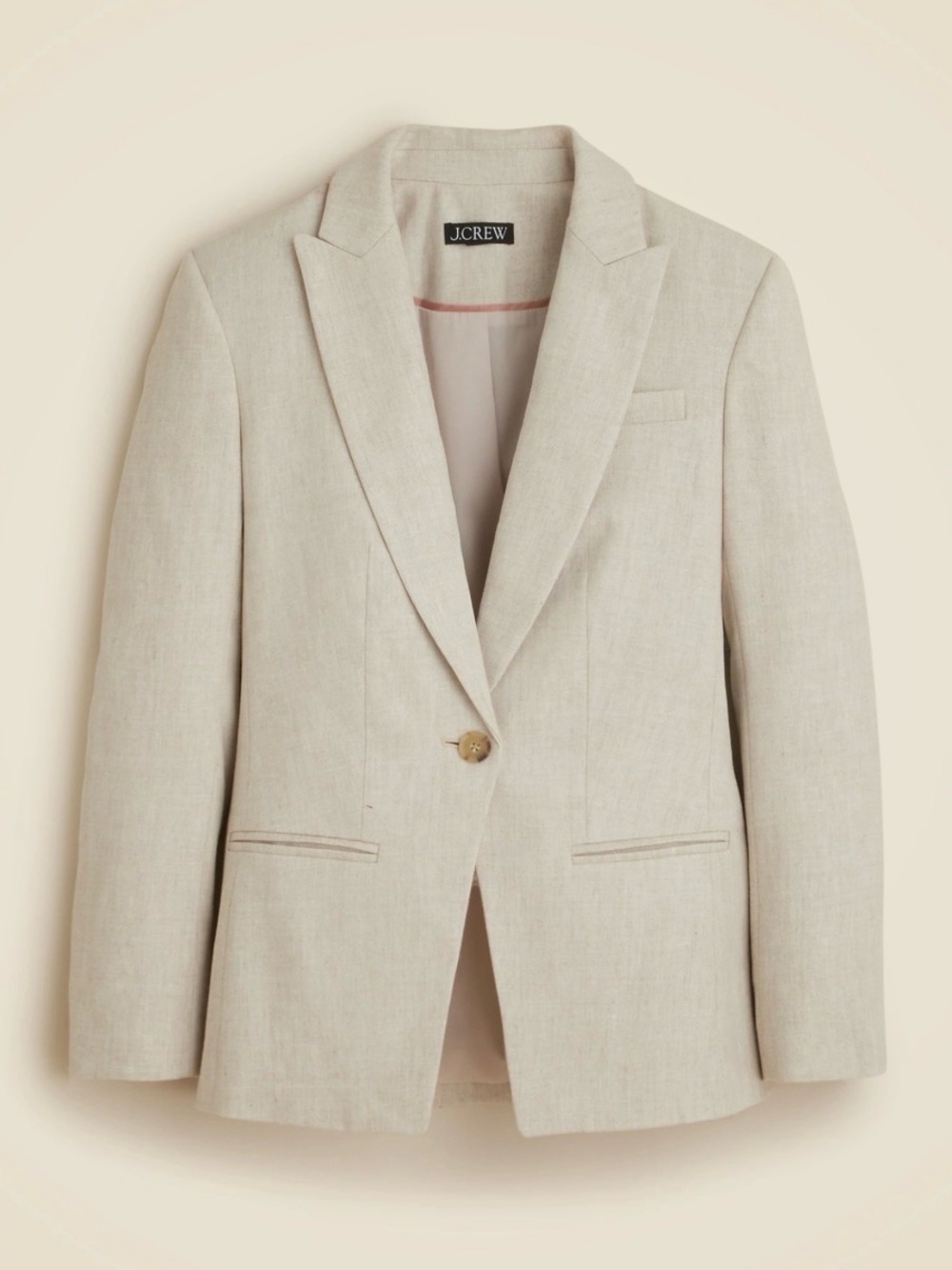 ✨ J. Crew Alexandra blazer in stretch linen blend NWOT